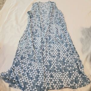 Lularoe calf-length layering ves